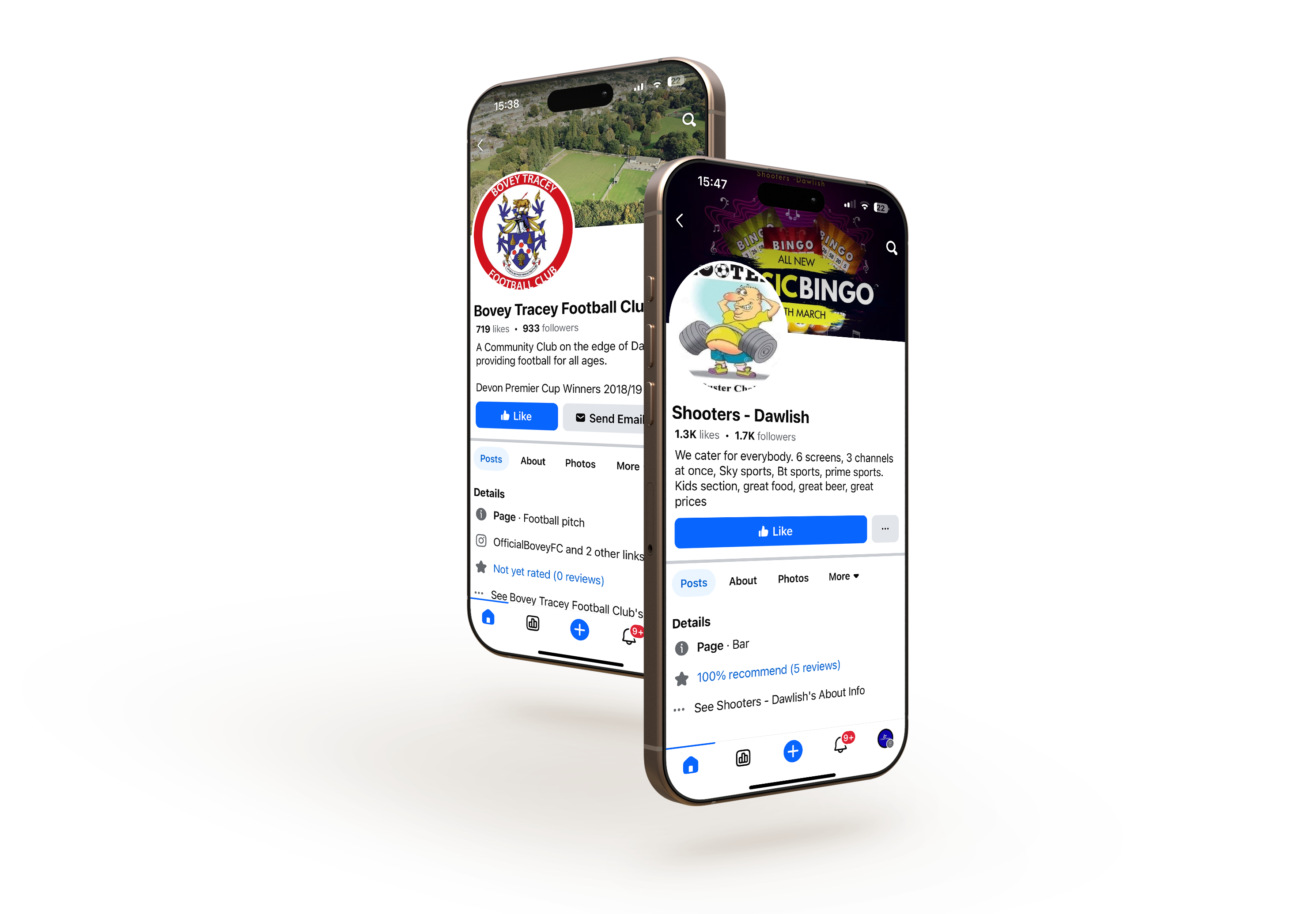 2 mobile phones image